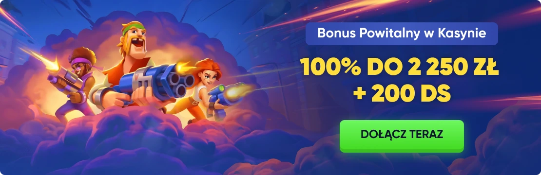 Pistolo Casino — Bonus 100% do 2250 PLN + 200 darmowych spinów